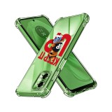Husa antisoc pentru motorola moto g35, airbag pro, clear, keep it up