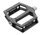 Pedale Aluminiu VP Freeride Negre, 9/16&quot;, Reflectorizante, Pini Interschimbabili, MTB, BMX, Bicicleta