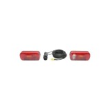 Set lampi remorca 12V universale, 6 functii, cablu 5.5 m, 13 pini