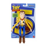 Figurina Woody Toy Story Disney Pixar, articulata, 18 cm, Mattel