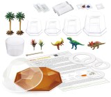 Set experimente de crescut cristale - Terariu cu dinozauri | 4M
