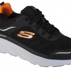 Pantofi pentru adidași Skechers D'Lux Walker 232044-BKW negru