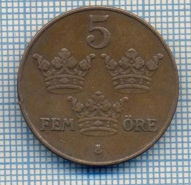 AX 116 MONEDA - SUEDIA - 5 ORE -ANUL 1941 -STAREA CARE SE VEDE foto