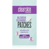 Avon Clearskin Blemish Clearing plasturi pentru piele problematică impotriva acneei 12 buc