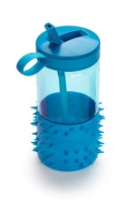 Sticla Apa Spike Melii - Tritan Premium, 503 ml, Antiscurgere Albastru, Albastru, 6 luni +, Baie?i foto