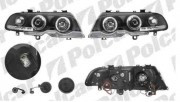 Set faruri tuning Bmw Seria 3 (E46) Coupe/Cabrio 05.1999-06.2001 BestAutoVest fata stanga+dreapta, negru-transparent foto