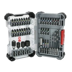 BOSCH Set mixt de 40 de accesorii pentru insurubare si gaurire in metal PRO Impact, prindere hexagon 1/4&amp;quot;