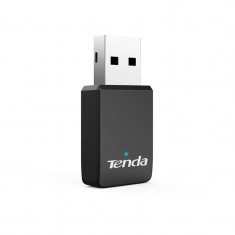 Placa de retea wireless Tenda U9 Dual Band AC650 USB Black foto