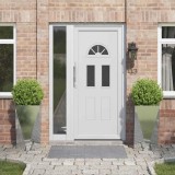 vidaXL Jardinieră 2 pcs Argintiu 40 x 40 x 75 cm Oțel Galvanizat 883791