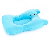 Salteluta Baita Bebe BabyJem Bleu, Suport anatomic, 0+ luni, Confort si Siguranta