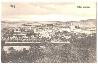 SV * BLAJ * jud. Alba * VEDERE GENERALA * anii &amp;#039;20 foto
