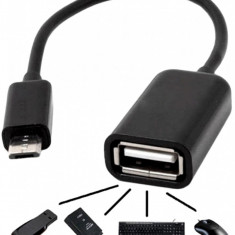 Adaptor OTG USB mama - microUSB tata (S-K07)