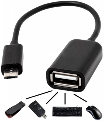 Adaptor OTG USB mama - microUSB tata (S-K07) foto