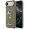 Husa pentru Apple iPhone 17 Air, Guess, Big 4G Script, Maro