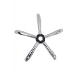 Baza Metalica Scaun Birou/Directorial 56cm Argintie Inox, Suport Piston Standard 120kg