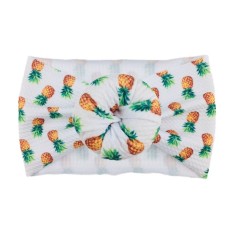 Bentita lata tip turban cu imprimeu - Model 21 (Marime Disponibila: 6-12 luni