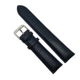 Cumpara ieftin Curea de ceas din piele naturala anti-alergica Albastra 18mm 20mm 22mm -