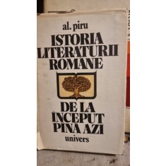 Istoria literaturii romane de la inceput pana azi - Al. Piru