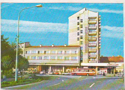 bnk cp Satu Mare - Hotelul Aurora - necirculata - marca fixa foto