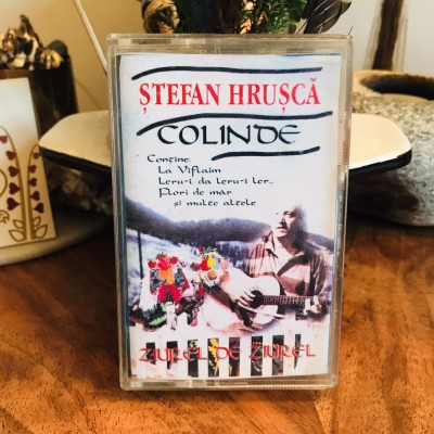 Caseta COLINDE Stefan Hrusca &amp;ndash; Colinde (Ziurel De Ziurel) - vezi cuprins foto
