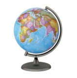 Glob pamantesc cu suport din plastic, Grafix, Sirius, diametru 20 cm