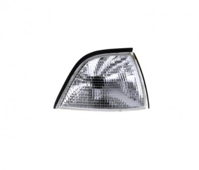 Lampa semnalizare fata BMW Seria 3 (E36), 12.1990-03.2000, partea dreapta, TYC, tip bec PY21W; alb; cu prize bec, model CABRIO, COUPE foto