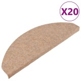 Cumpara ieftin Covorase scara autoadezive 20 buc Bej 65x22,5x3,5 cm