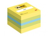 Cub Notes adeziv Post-it Neon,400 file,51x51 mm