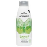 Gel de dus 100% vegan cu parfum de bergamota si ceai alb Hope, 600ml, Aromatics