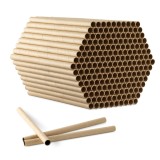 Set 200 Tuburi pentru albine Navaris, 15x0,8 cm, reciclabile, carton, 53331.01
