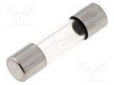 Siguranţă cilindrică sticlă 8A 250VAC LITTELFUSE