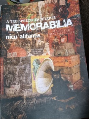 Nicu Alifantis- A treisprezecea noapte memorabilia (cu semnatura olografa a autorului) foto