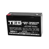 Acumulator Plumb 6V 14.2Ah TED F2