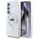 Husa pentru samsung galaxy s25 - karl lagerfeld iml 2 magsafe - karls head