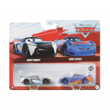 Set masinute Disney Cars 3, Harvey Rodcap si Barry Depedal, 1:55, HLH59