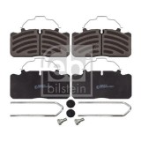 Febi Bilstein set placute frana, frana disc