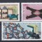 ROMANIA 2006 LP 1749 ARTISTI ROMANI CONTEMPORANI CIPRIAN PALEOLOGU SERIE MNH