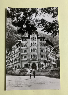 Carte poștală Băile Herculane-Hotel Cerna foto