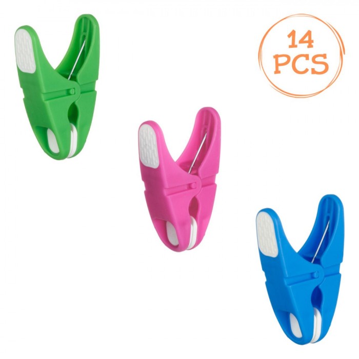 C&acirc;rlige Rufe, Softgrip, Set 14 Bucăți, Multicolor, 7cm, Plastic
