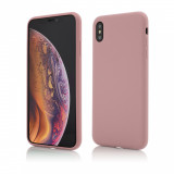 Husa Vetter pentru iPhone XS Max, Clip-On Soft Touch Silk Series, Pink