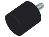 Picioruş vibro-absorbant ELESA GANTER &Oslash;40mm filet M10 lungime 23mm oţel şi gumă