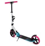 Trotineta pliabila cu amortizor, suport pentru sticla de apa si curea pentru transport, MalPlay 110062