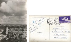 *Romania, Dej, carte postala ilustrata, circulata intern, 1962