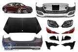 Pachet Maybach potrivit pentru Mercedes S-Class W221 2005-2013 conversie la W223 dupa 2020 Performance AutoTuning