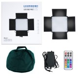 Panou de lumina, LED 660Pro 30w, 3200-5600k RGB, Control prin telecomanda, Geanta de transport