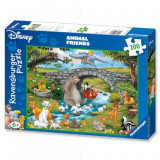 Puzzle Lumea animalelor, 100 piese Ravensburger