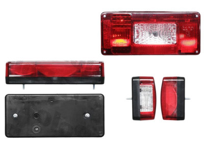 Lampa auto BestAutoVest pentru remorca , partea dreapta , 12/24V , 215x100x55mm , 1 buc. foto