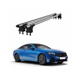 Set bare transversale aluminiu cu prindere in puncte fixe compatibile Mercedes Clasa E Coupe C238 2016-> negre sau argintii Cod: 120101 Kit 202