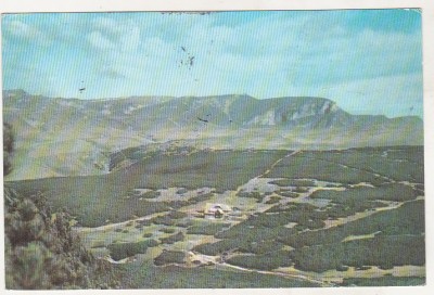 bnk cp Muntii Bucegi - Vedere spre Piatra Arsa - circulata foto