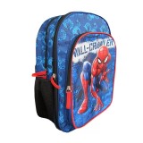 Ghiozdan scoala St.Majewski Spider-Man, baieti, clasele I-IV, 3 compartimente, impermeabil, spate ergonomic, bretele ajustabile, reflectorizant